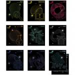 Тетрадь предметная 48 листов, клетка, Lumen, набор 10 штук K26-240-1-9