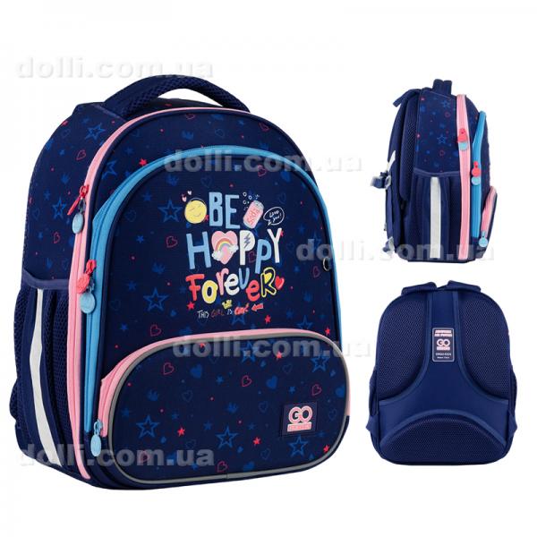 Рюкзак GoPack Education каркасный GO24-597M-3 Be Happy