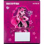 Тетрадь школьная Kite Monster High MH24-234, 12 листов, в линию