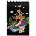Блокнот пластиковый Kite Hot Wheels Skate HW25-196-2, А6, 48 листов, нелинованный