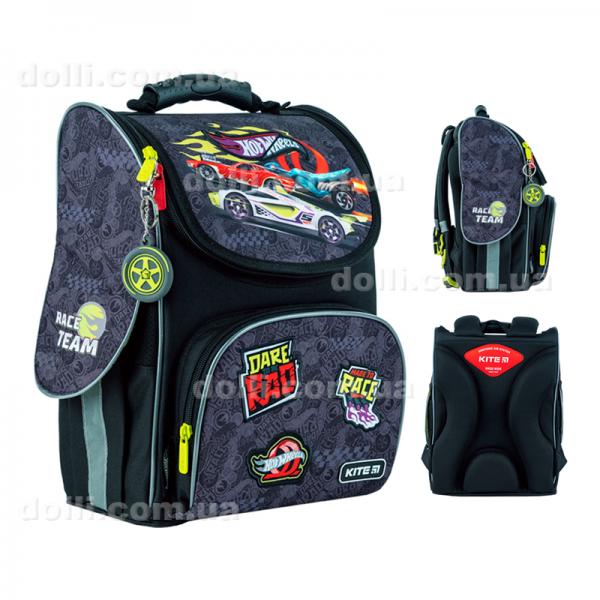 Рюкзак школьный каркасный Kite Education Hot Wheels HW24-501S