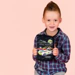 Пенал без наполнения Kite Hot Wheels HW24-622, 1 отделение, 2 отворота