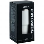 Термокружка Kite K24-1206-1, 600 мл, белая