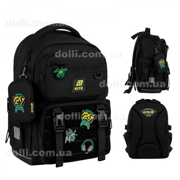 Рюкзак шкільний Kite Education Cyber Game K25-1022M-2