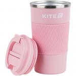 Термокружка Kite K25-458-3, 510 мл, рожева