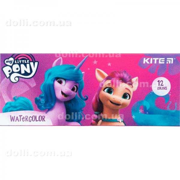 Фарби акварельні Kite My Little Pony LP22-041, 12 кольорів