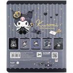 Тетрадь школьная Kite Kuromi HK25-239, 24 листа, линия