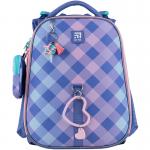 Шкільний набір Kite Purple Chequer SET_K24-531M-2 (рюкзак, пенал, сумка)