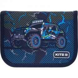 Пенал з наповненням Kite Education Cross-country K21-622H-6, 1 відділення, 2 відвороти