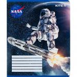 Тетрадь школьная Kite NASA NS24-236, 18 листов, клетка