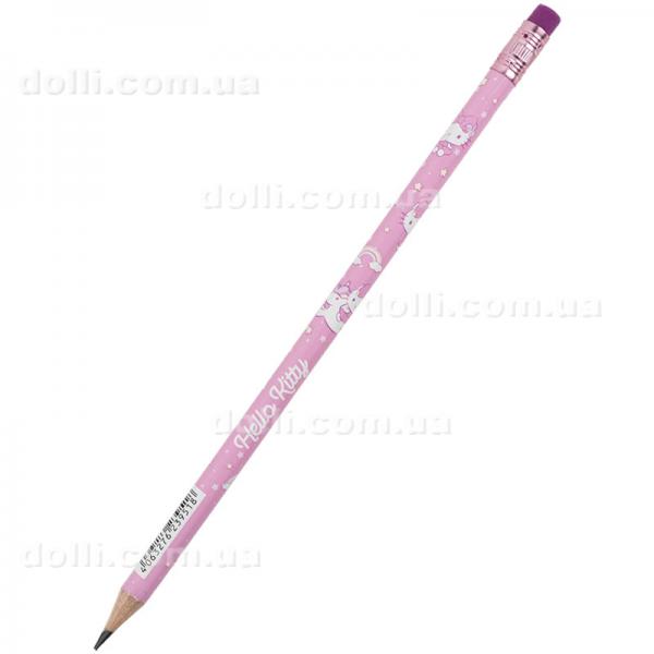 Карандаш графитный с ластиком Kite Hello Kitty HK25-056