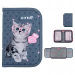 Пенал без наповнення Kite Studio Pets SP25-622-1, 1 відділення, 2 відворот