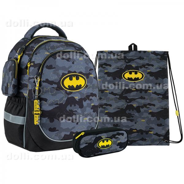 Шкільний набір Kite DC Comics SET_DC24-700M (рюкзак, пенал, сумка)