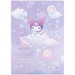 Картон білий Kite Kuromi HK24-254-2, А4, 10 аркушів