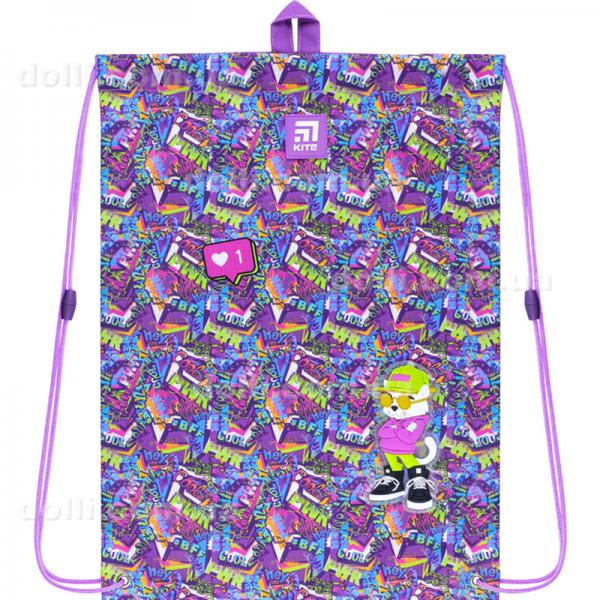 Сумка для обуви Kite Education Chilling Cat K22-600M-11