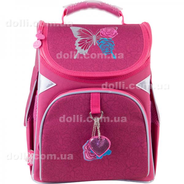 Рюкзак GoPack Education каркасный 5001-1 Butterfly and roses