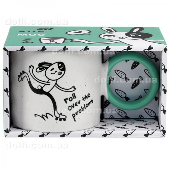 Чашка Kite Roller bunny K25-220-6, 370 мл