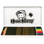 Карандаши цветные трёхгранные Kite Hello Kitty HK21-058 12 шт.