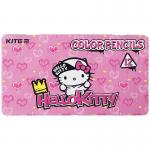 Карандаши цветные трёхгранные Kite Hello Kitty HK21-058 12 шт.