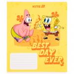 Зошит шкільний Kite SpongeBob SquarePants SB25-236, 18 аркушів, клітинка