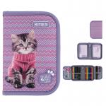 Пенал с наполнением Kite Studio Pets SP24-622H-1, 1 отделение, 2 отворота