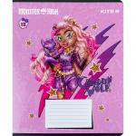 Тетрадь школьная Kite Monster High MH24-234, 12 листов, в линию