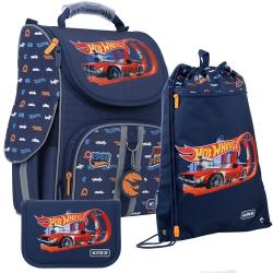 Шкільний набір каркасний Kite Education Hot Wheels SET_HW22-501S