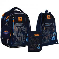 Школьный набор Kite Education Speed Zone SET_K25-555S-3 (рюкзак, пенал, сумка)