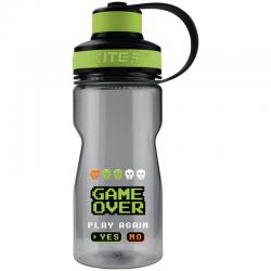 Бутылочка для воды Kite Game over K23-397-2, 500 мл, серая