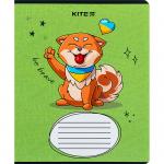 Тетрадь школьная Kite Храбрые животные K24-234-2, 12 листов, в линию