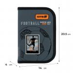 Пенал без наполнения Kite Goal K26-621-2, 1 отделение, 1 отворот