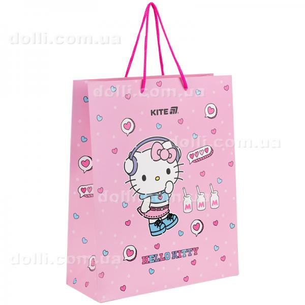 Пакет паперовий подарунковий Kite Hello Kitty HK25-266-1, 26х32см