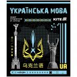 Зошит предметний 48 + 24аркуші, клітинка та 2 в лінію, набір 10 шт. Софт тач та УФ лак на обкладинці Kite Cyber K25-240-21-29