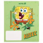 Зошит шкільний Kite SpongeBob SquarePants SB25-236, 18 аркушів, клітинка
