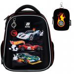 Рюкзак шкільний каркасний Kite Education Hot Wheels HW25-555S