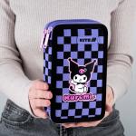 Пенал без наповнення Kite Kuromi HK25-623, 2 відділення
