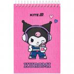 Блокнот на спіралі Kite Kuromi HK25-196-2, А6, 48 аркушів, нелінований