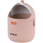 Настільний контейнер для сміття Kite K24-010-2, персиковий