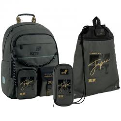 Школьный набор Kite Education Tokyo Vibe SET_K26-584M-4 (рюкзак, пенал, сумка)