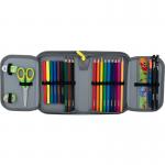Пенал с наполнением Kite Skateboard K22-622H-6, 1 отделение, 2 отворота