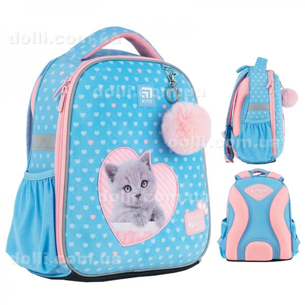 Рюкзак школьный каркасный Kite Education Studio Pets SP24-555S-1