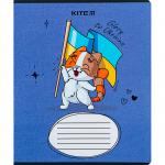 Тетрадь школьная Kite Храбрые животные K24-234-2, 12 листов, в линию