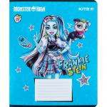 Тетрадь школьная Kite Monster High MH24-234, 12 листов, в линию