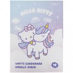 Картон білий Kite Hello Kitty HK21-254, А4, 10 аркушів, папка