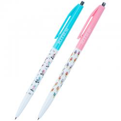 Ручка шариковая автоматическая Kite Cute K21-361-1, синяя