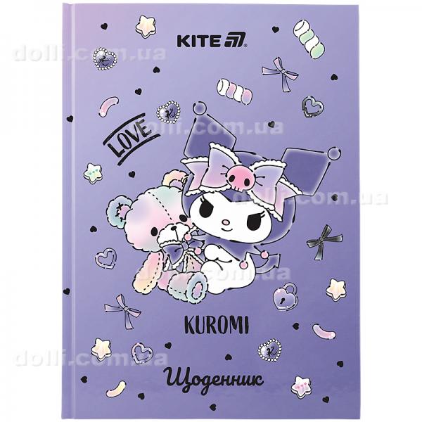 Дневник школьный Kite Kuromi HK25-262-4, твердая обложка