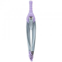 Циркуль металевий + грифель Kite Pastelini K24-413-36, 130 мм, бузковий