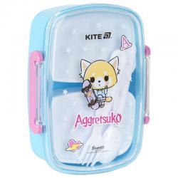 Ланчбокс с наполнением Kite Aggretsuko AR25-181, 750 мл
