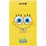 Блокнот-планшет Kite Sponge Bob SB25-195, A6, 50 аркушів, нелінований
