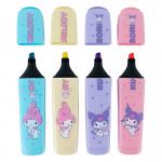 Маркер Highlighter Kite Kuromi HK24-444, набор из 4-х цветов